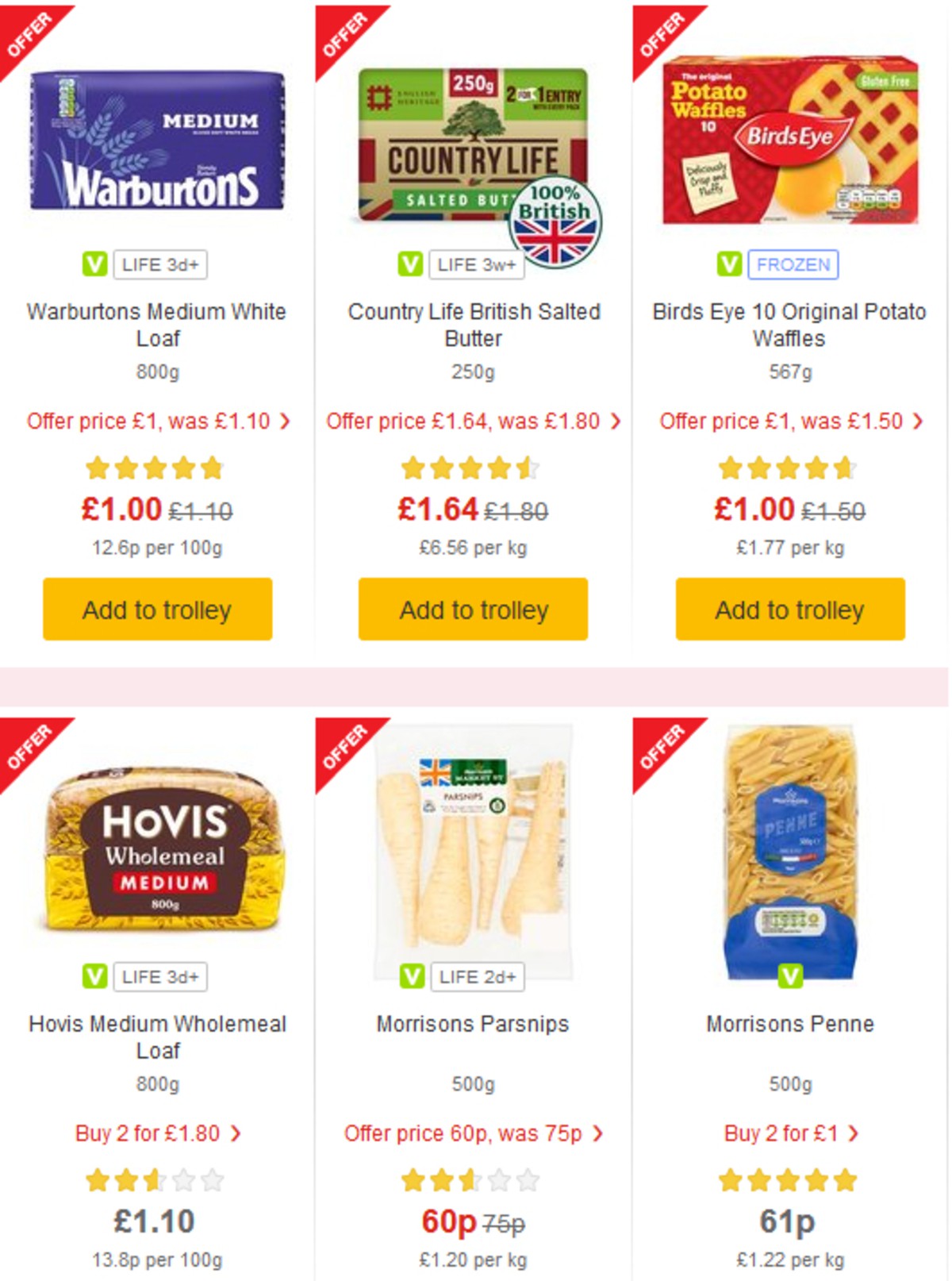 Morrisons Offers from 26 March