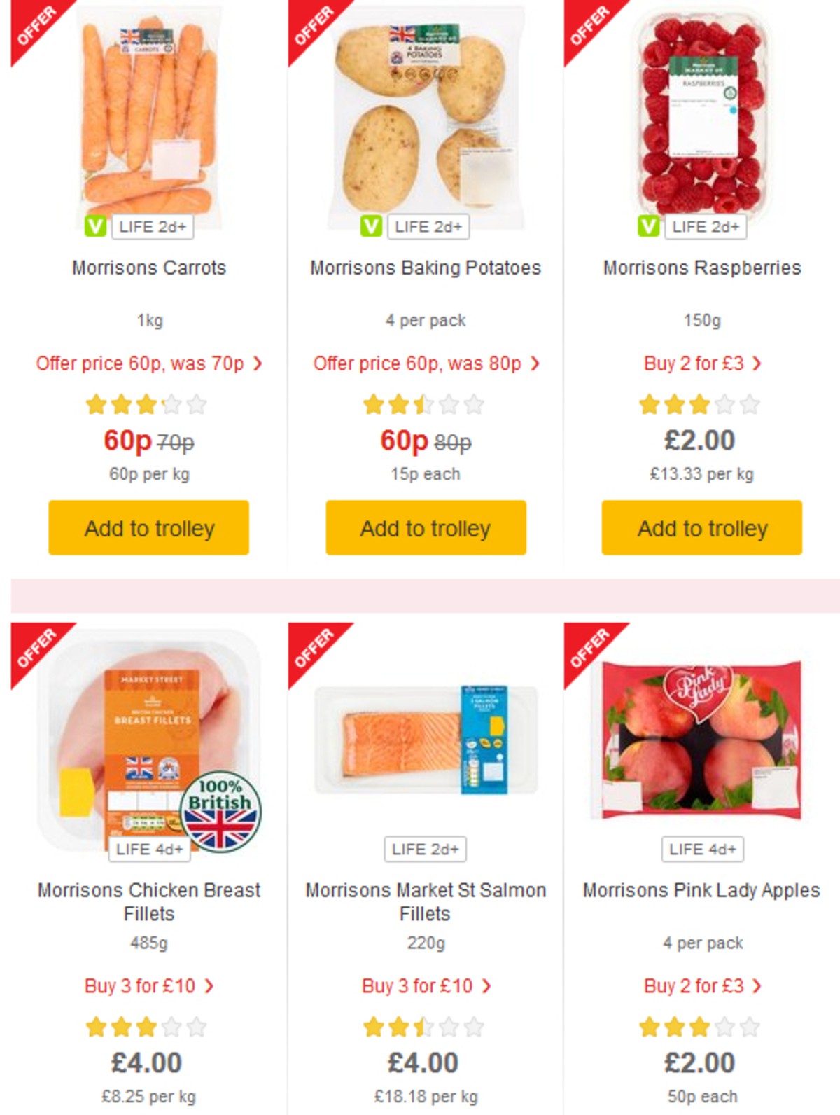 Morrisons Offers from 2 April