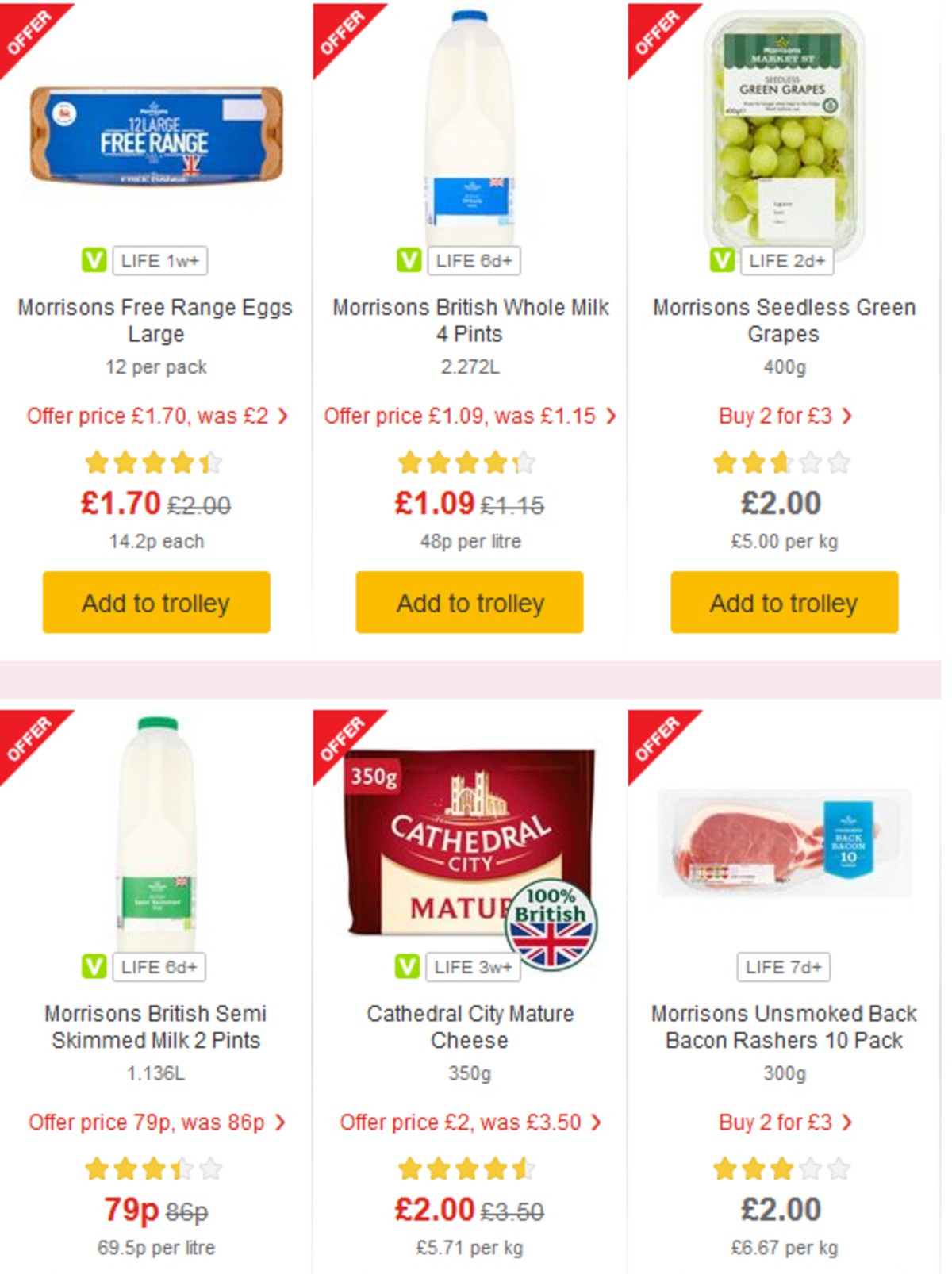 Morrisons Offers from 2 April