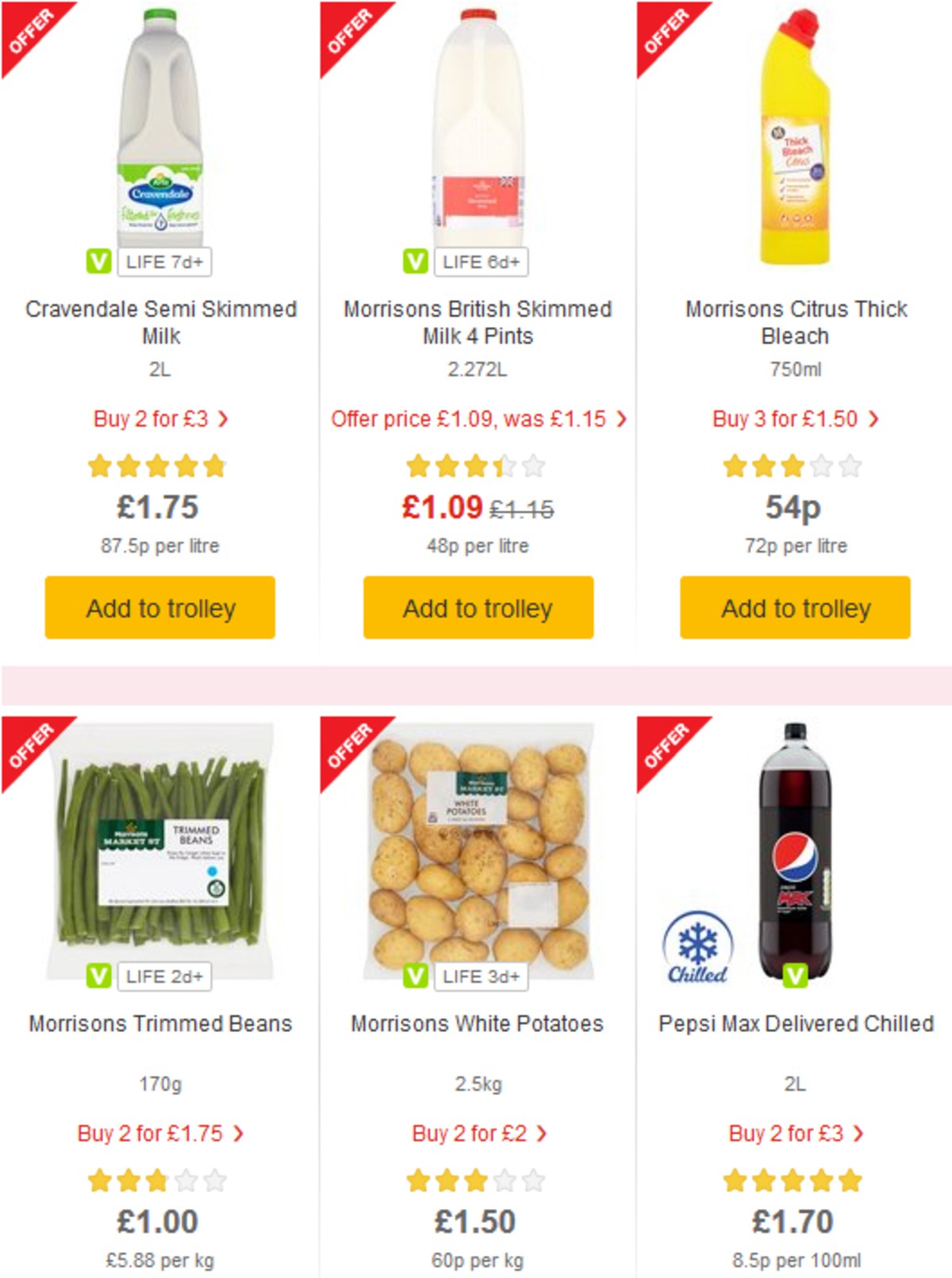 Morrisons Offers from 2 April