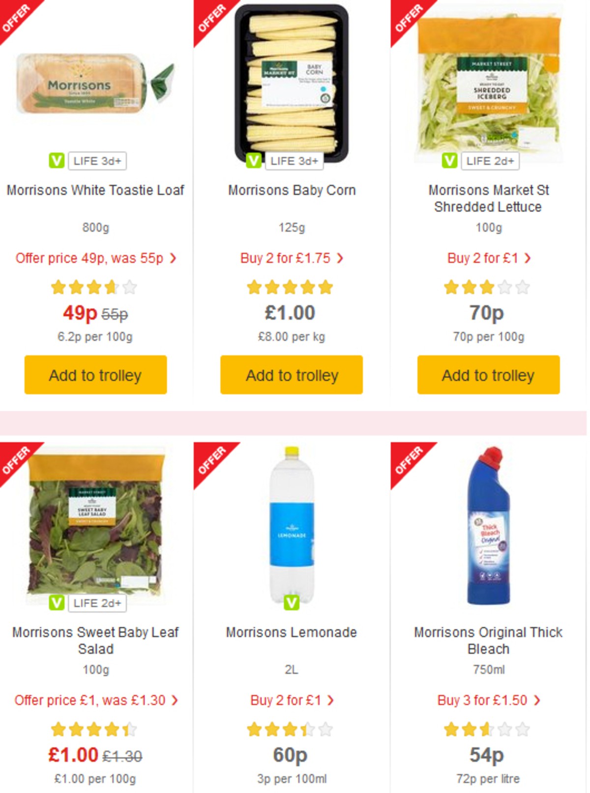Morrisons Offers from 16 April