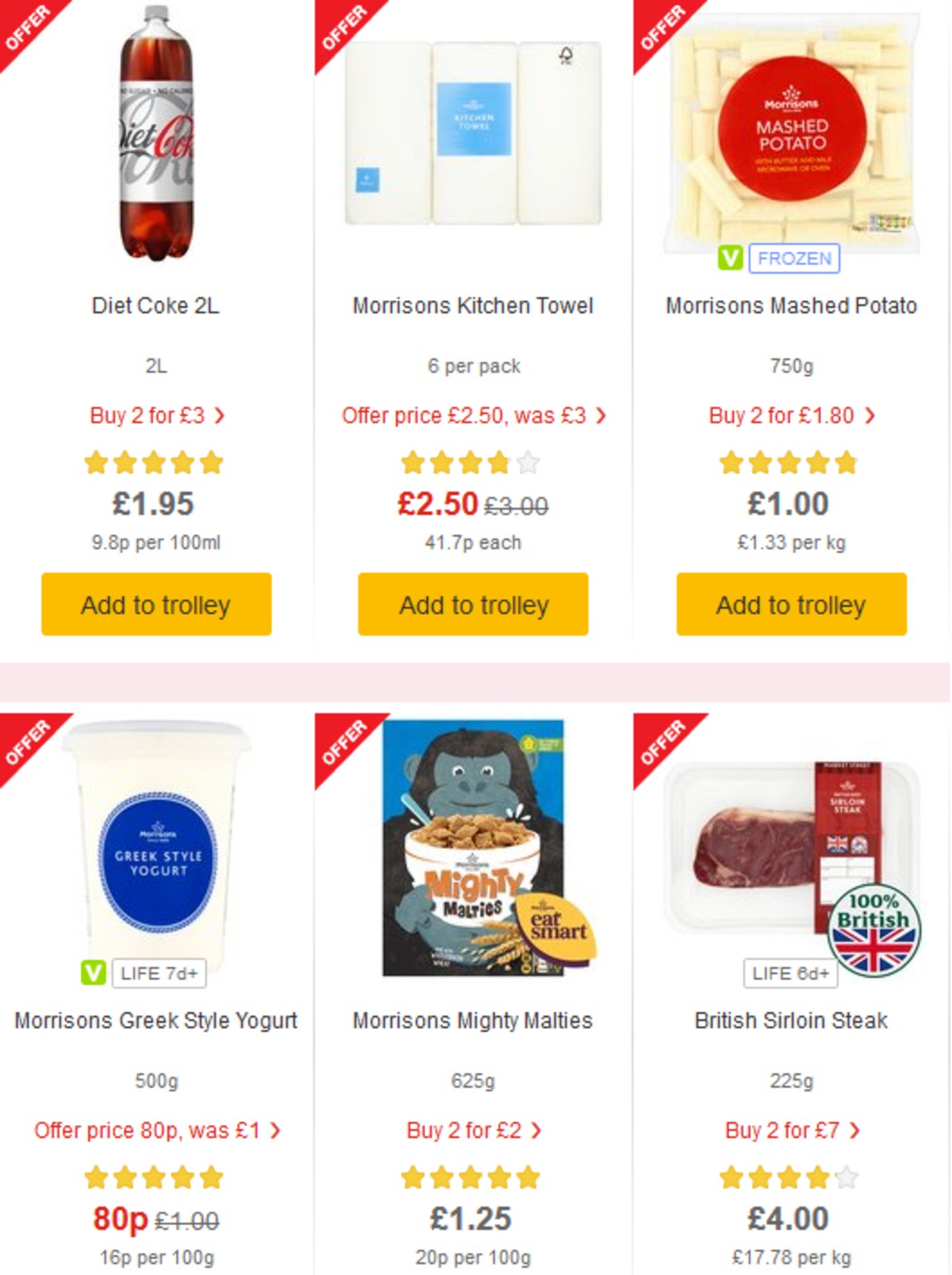 Morrisons Offers from 16 April