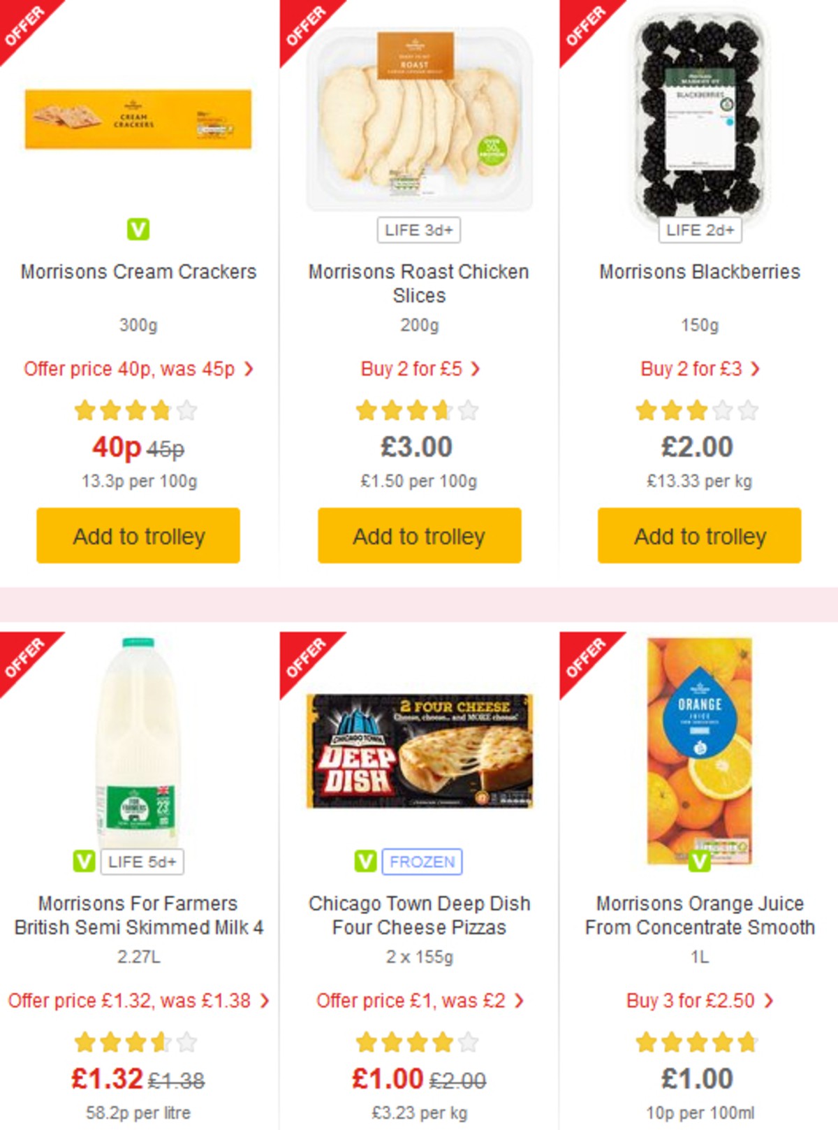 Morrisons Offers from 16 April