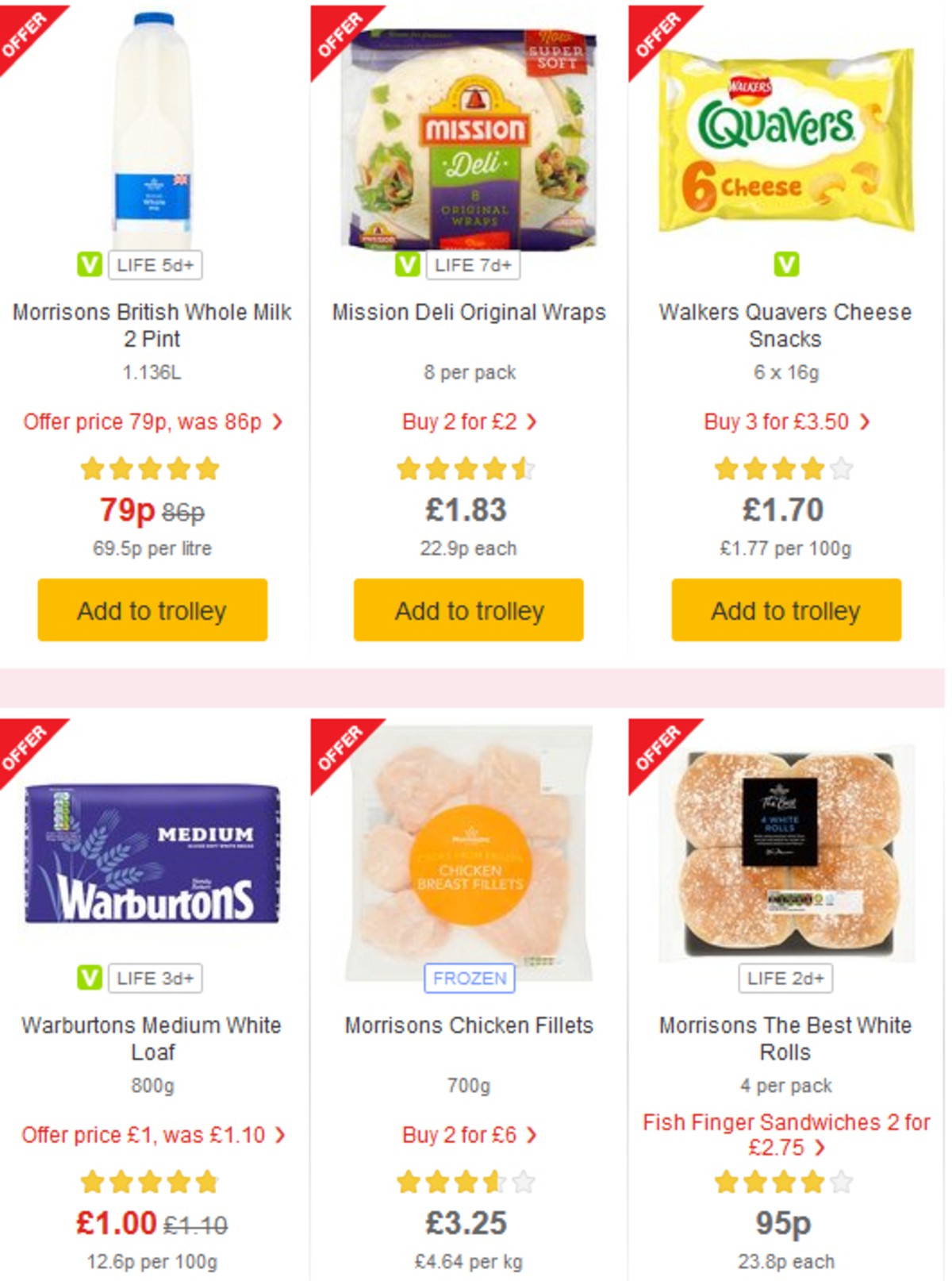 Morrisons Offers from 16 April
