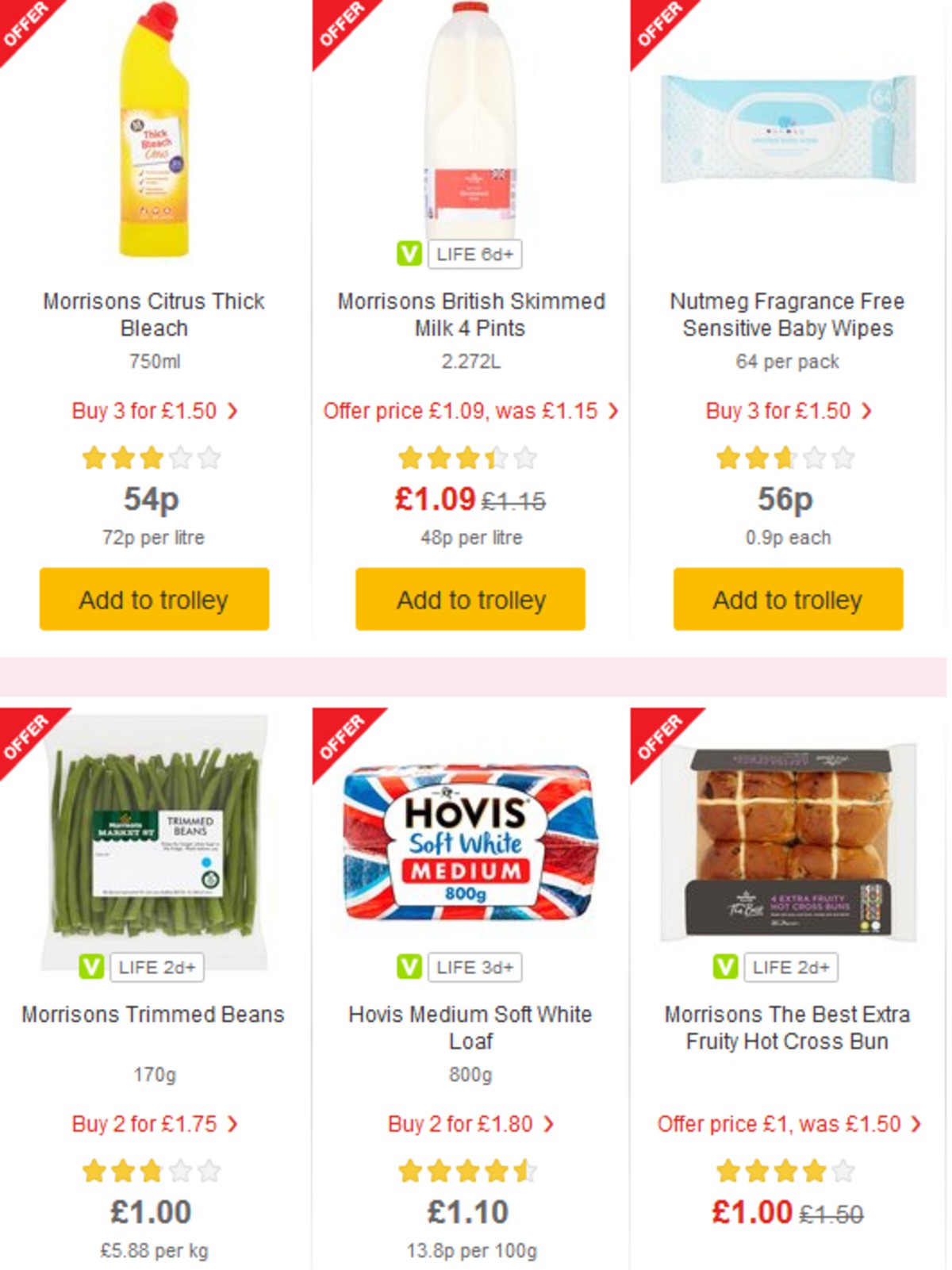 Morrisons Offers from 16 April