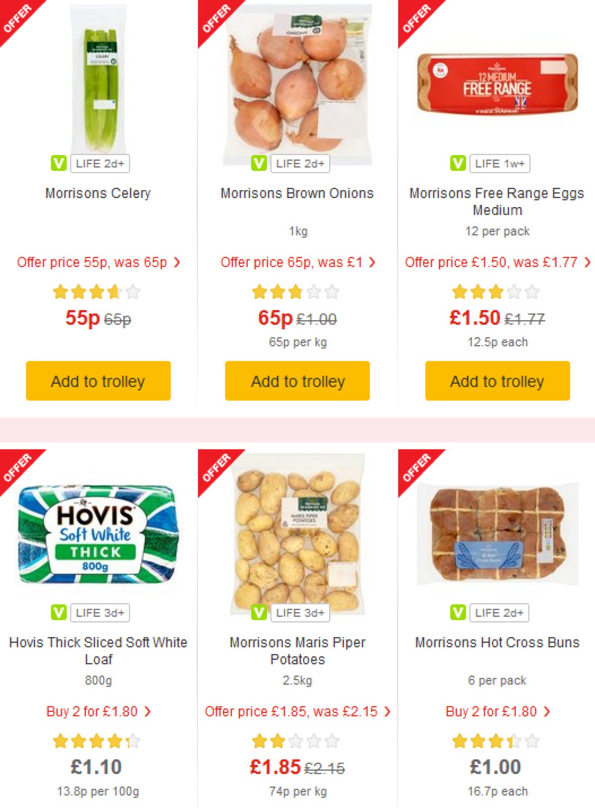Morrisons Offers from 16 April