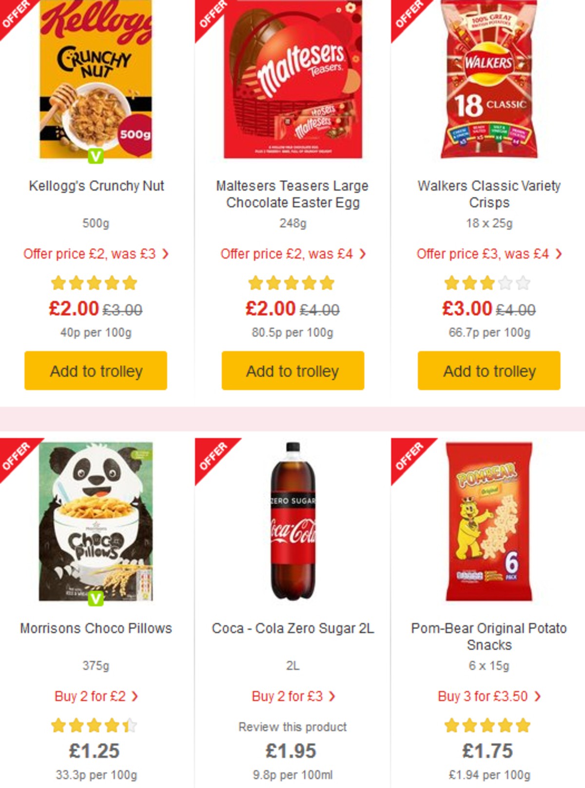 Morrisons Offers from 23 April
