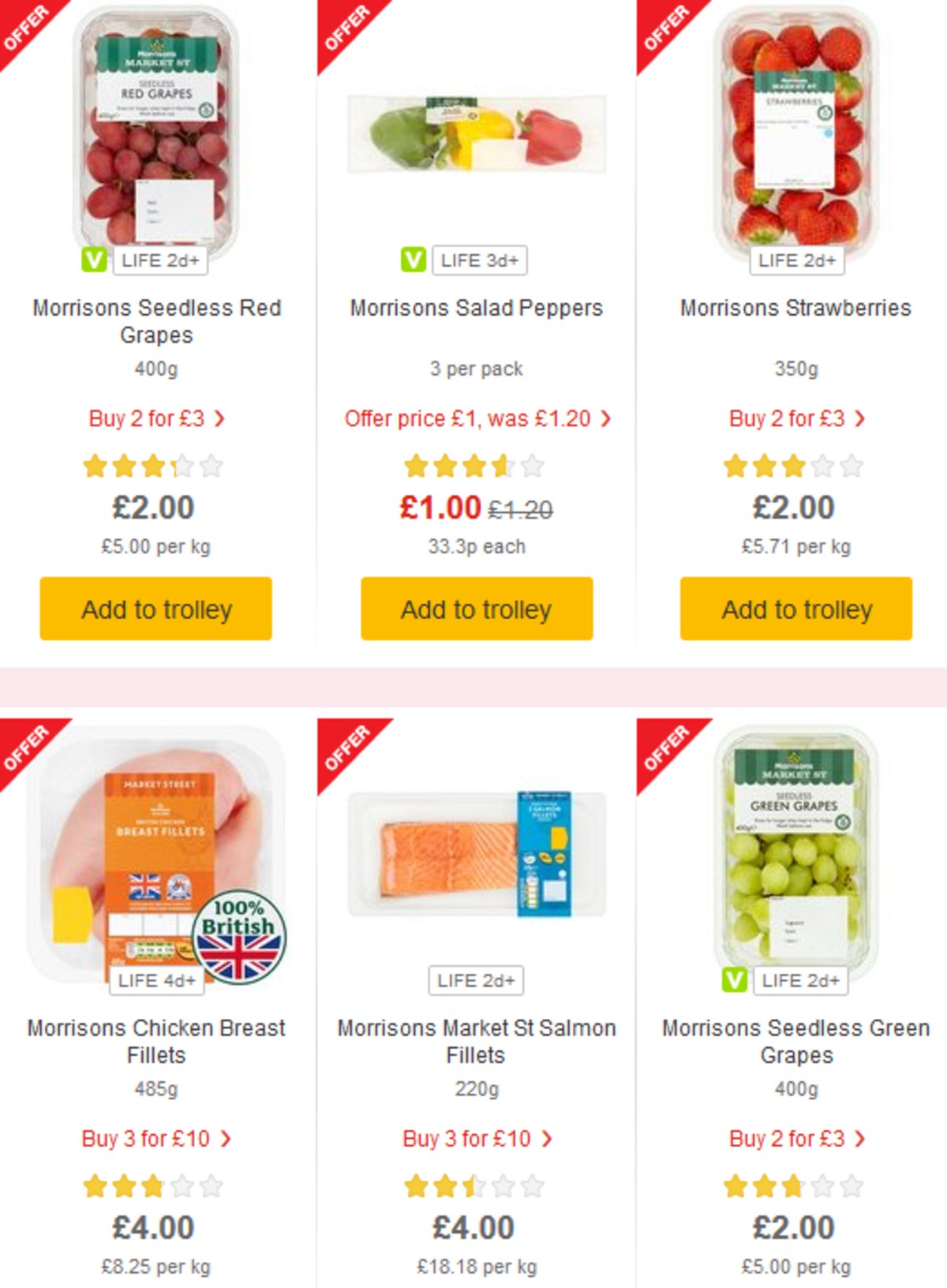 Morrisons Offers from 23 April