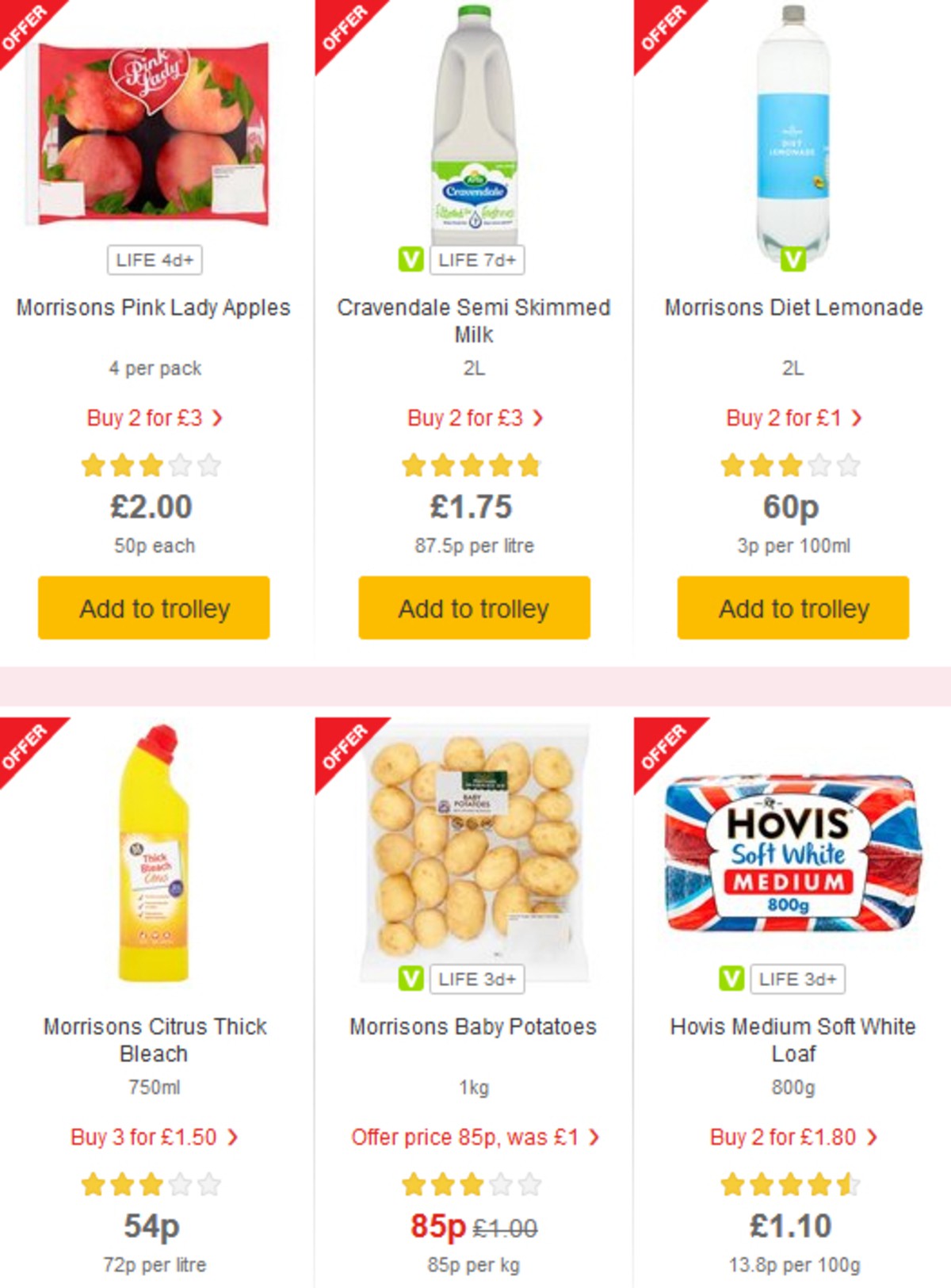 Morrisons Offers from 23 April