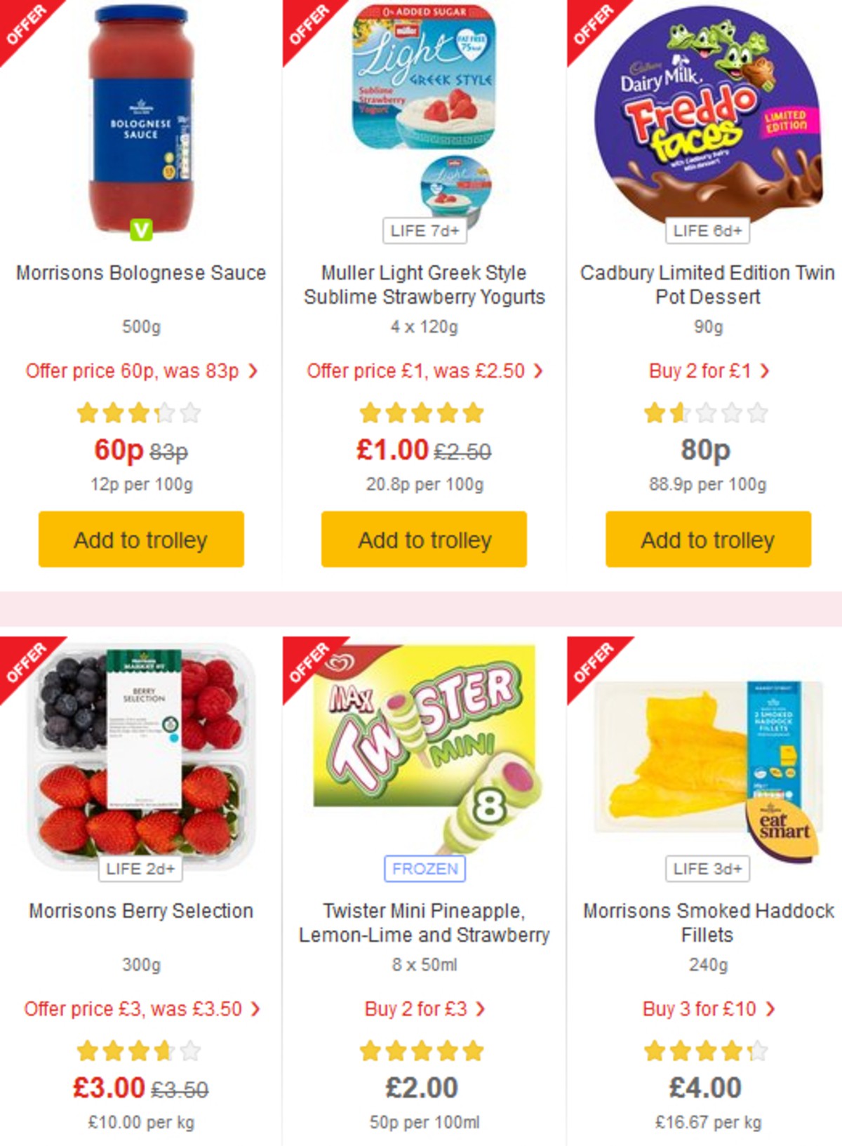 Morrisons Offers from 30 April