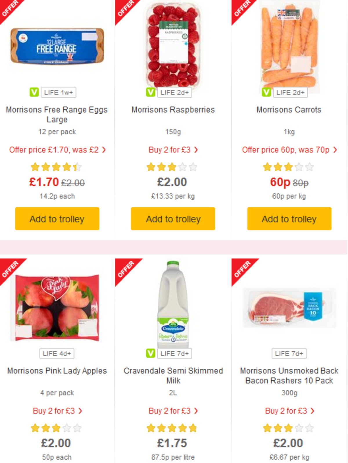 Morrisons Offers from 30 April