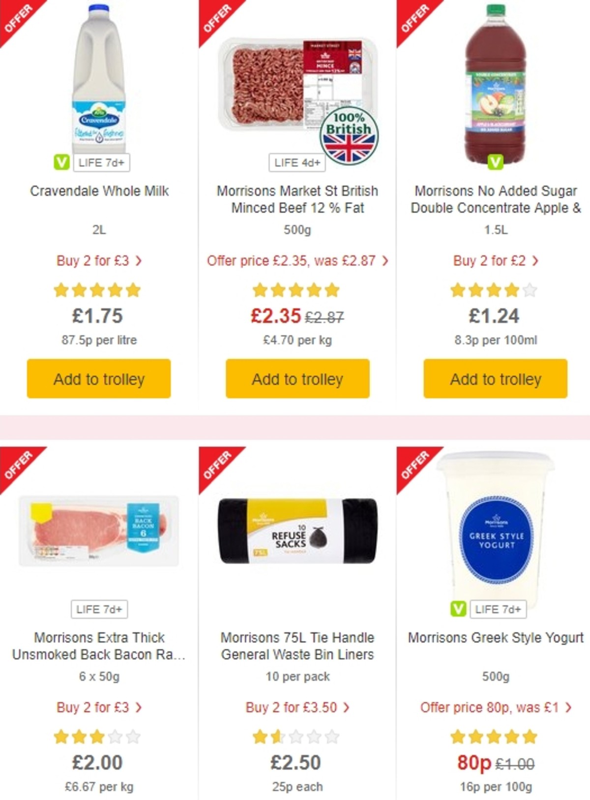 Morrisons Offers from 7 May