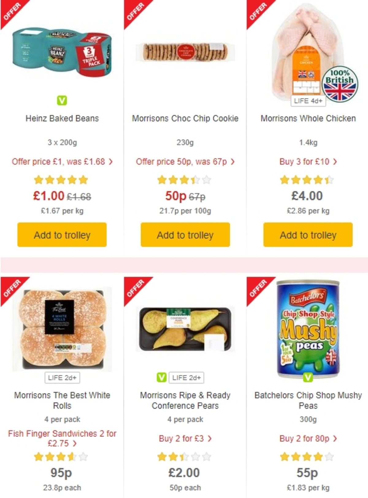 Morrisons Offers from 7 May