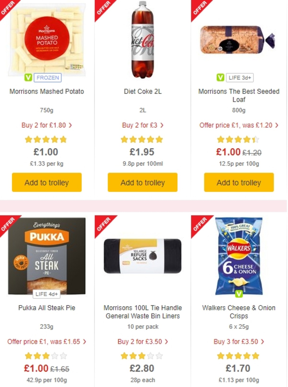 Morrisons Offers from 7 May