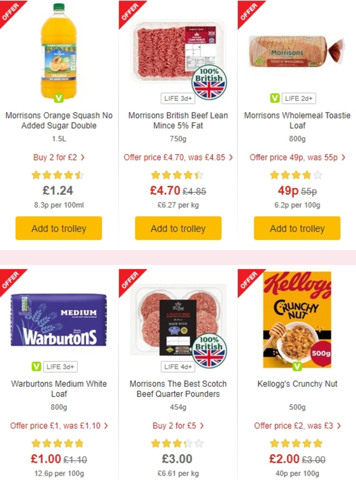 Morrisons Offers from 7 May