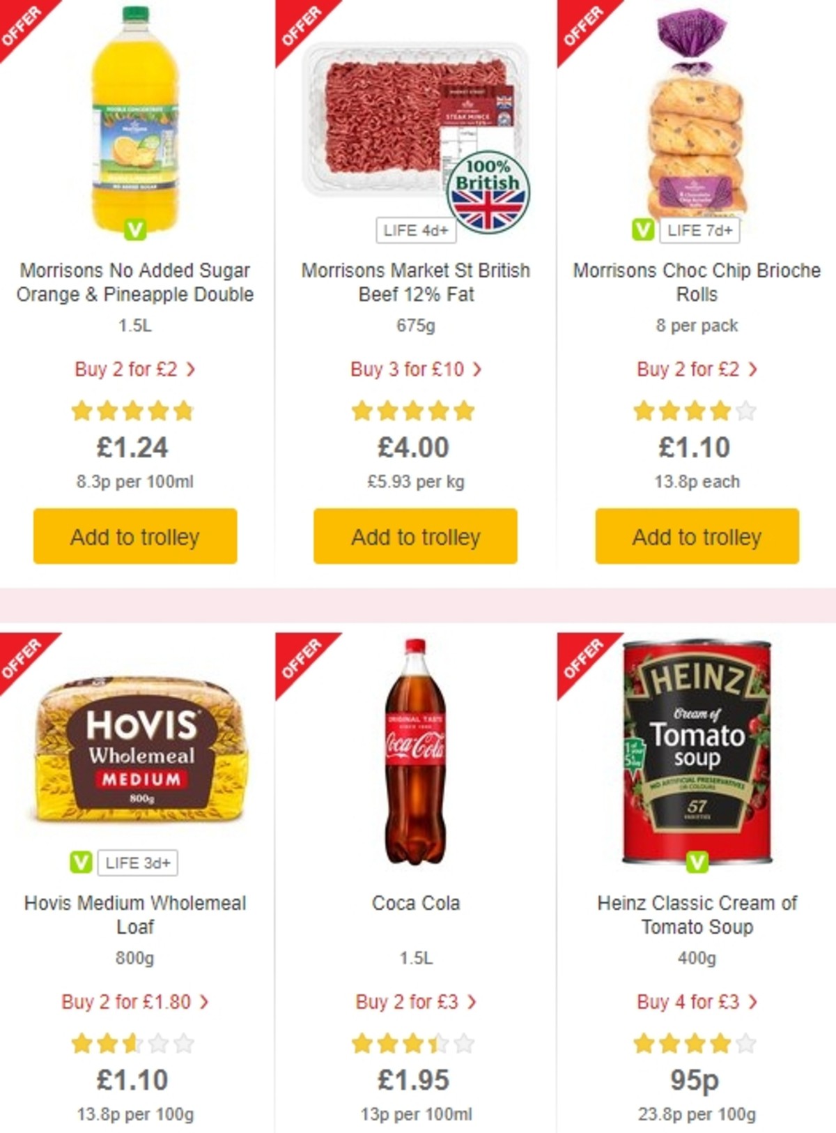 Morrisons Offers from 7 May