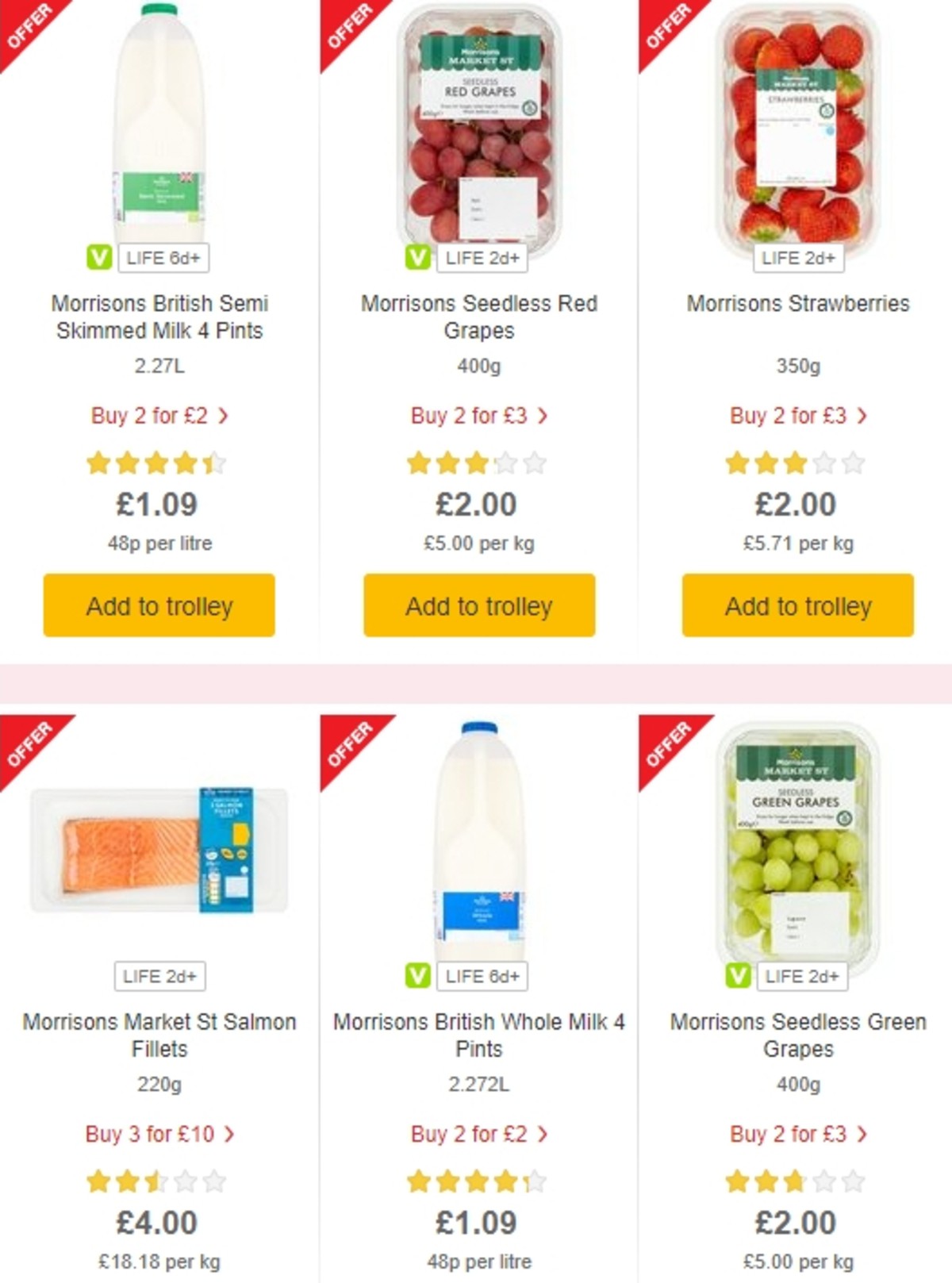 Morrisons Offers from 7 May