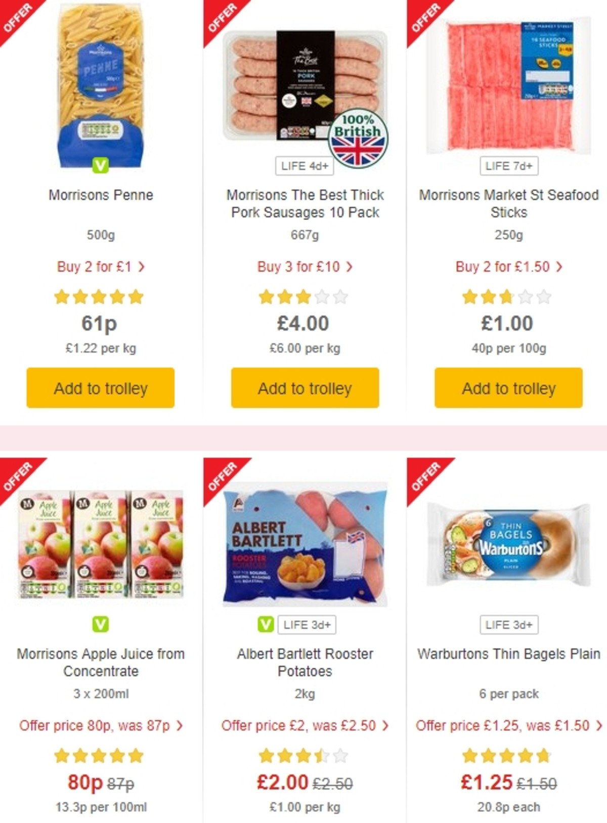 Morrisons Offers from 7 May
