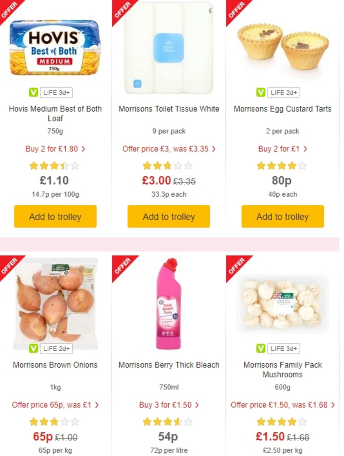 Morrisons Offers from 7 May