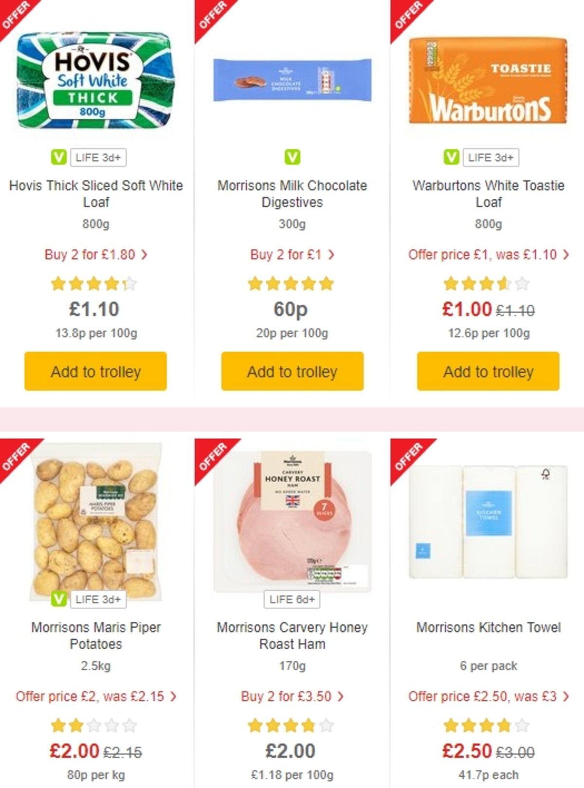 Morrisons Offers from 7 May