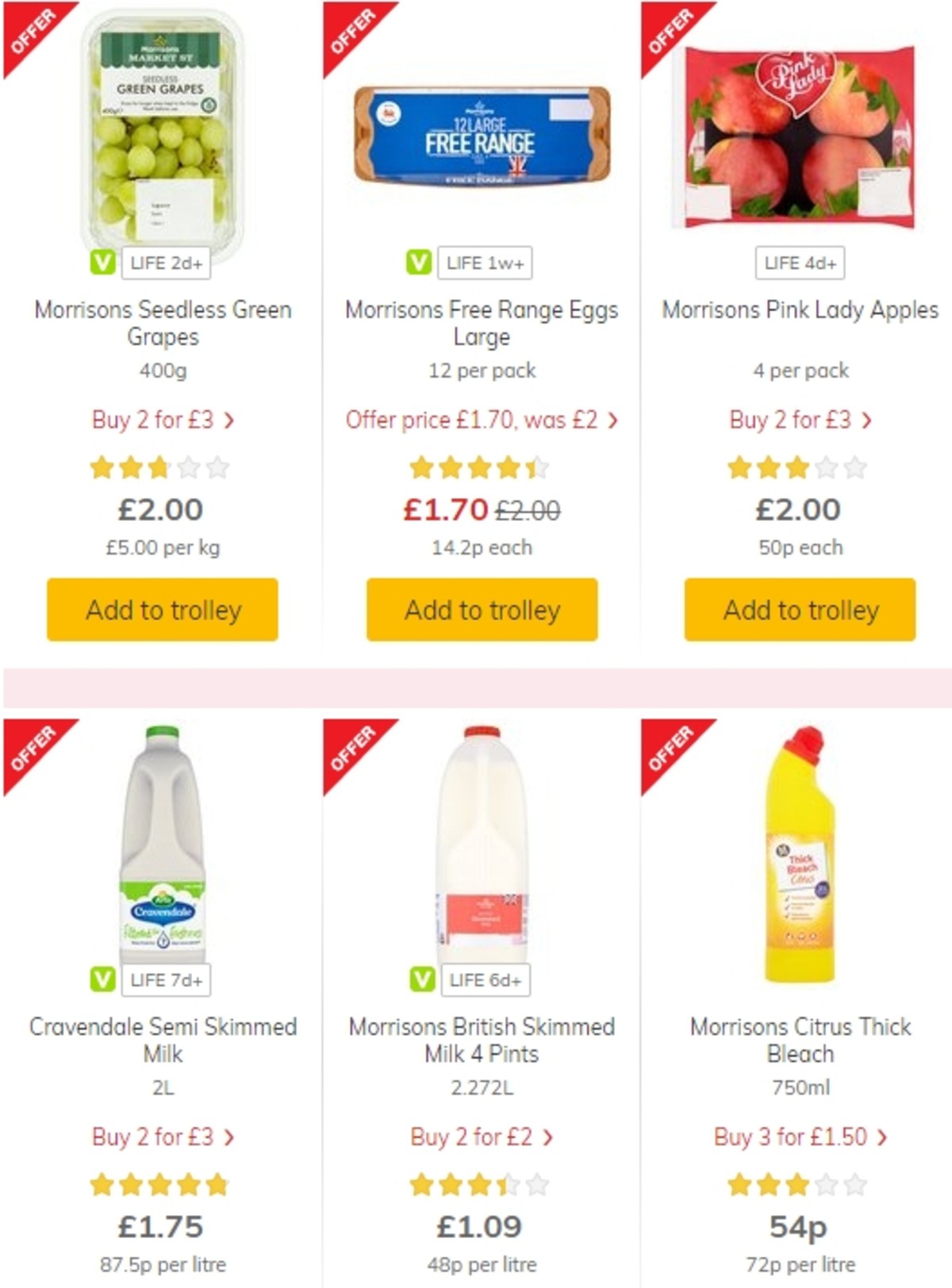 Morrisons Offers from 14 May