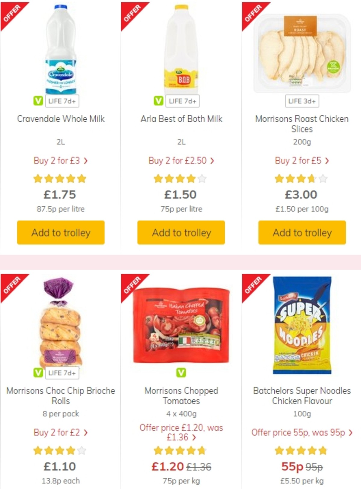 Morrisons Offers from 21 May