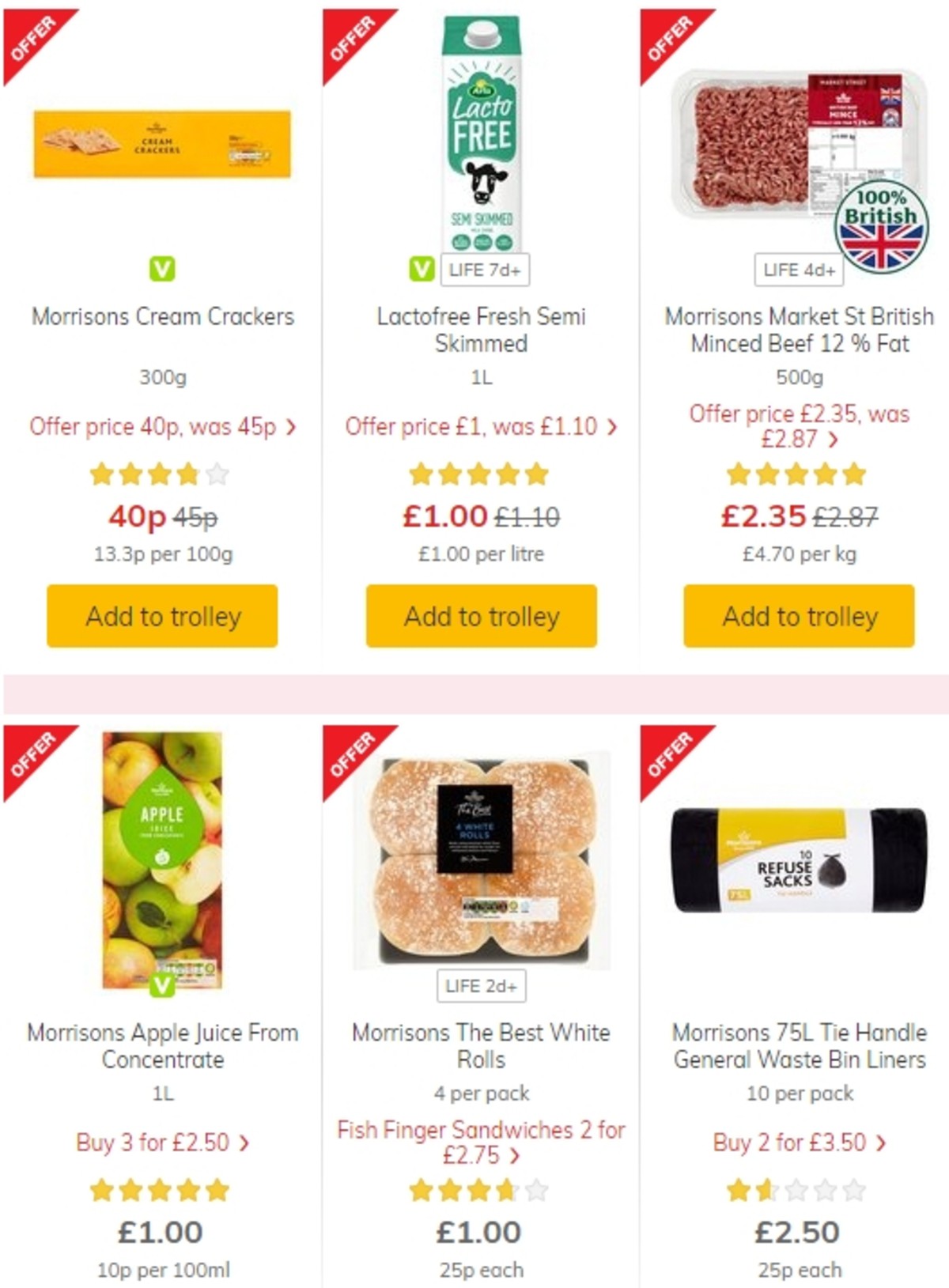 Morrisons Offers from 21 May