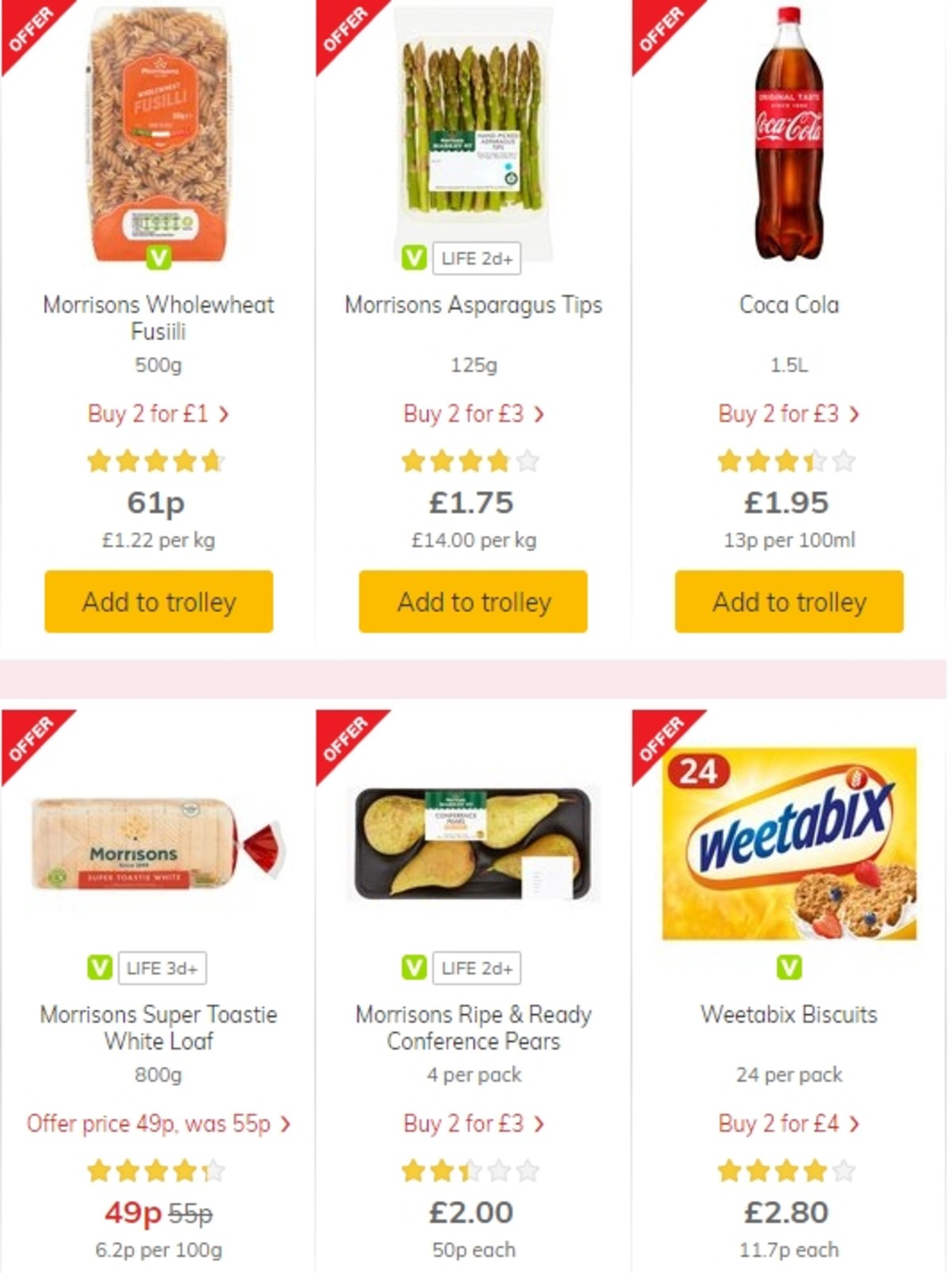 Morrisons Offers from 21 May