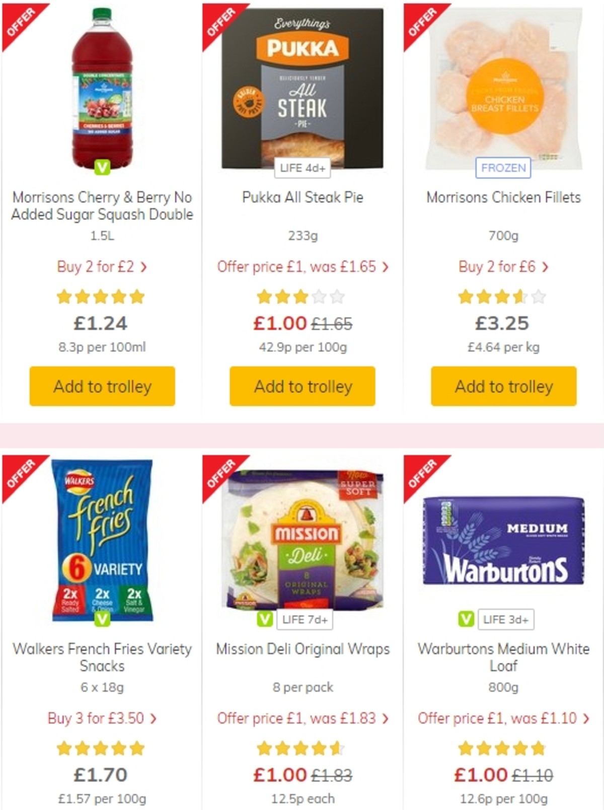 Morrisons Offers from 21 May