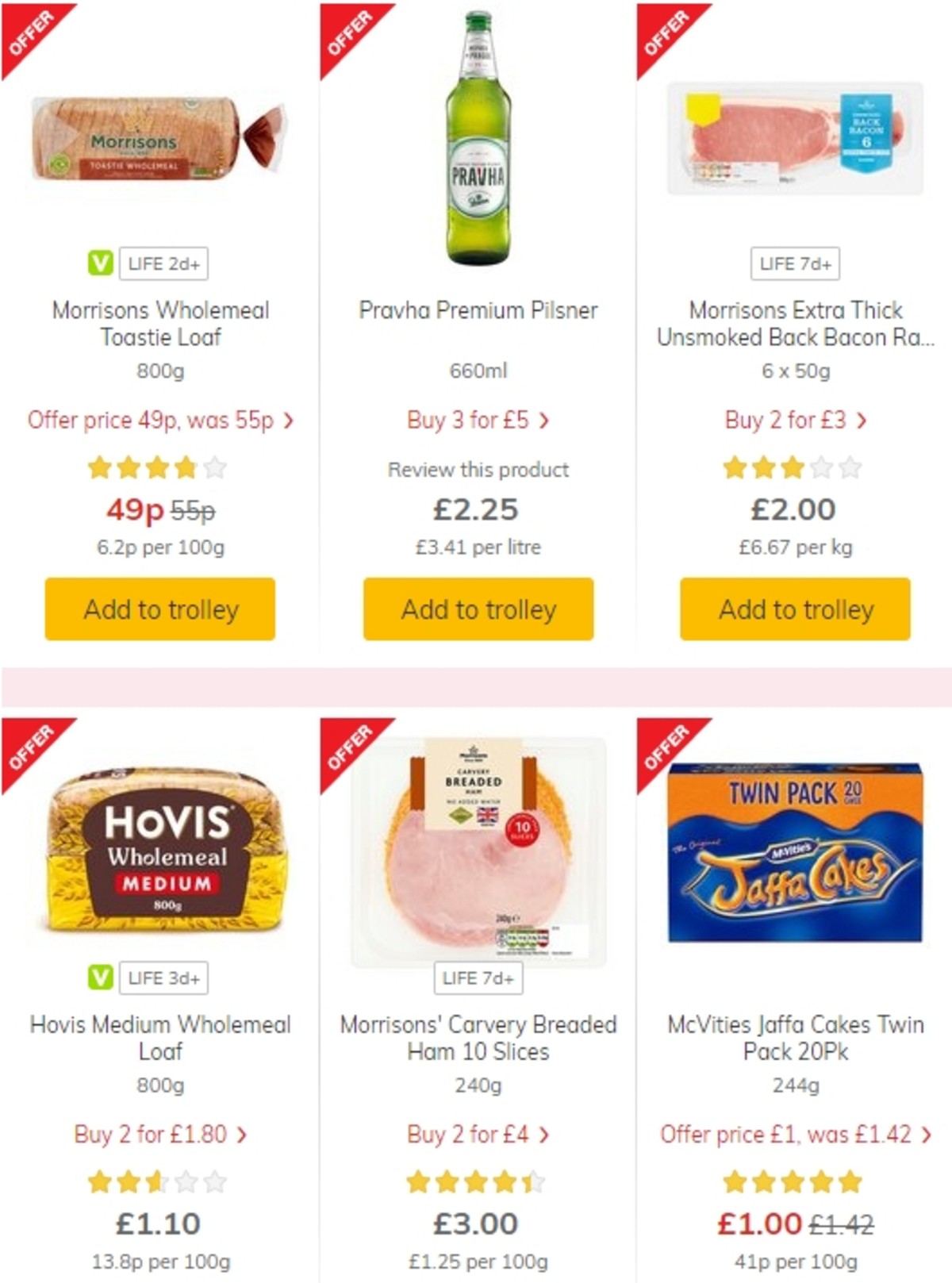 Morrisons Offers from 21 May