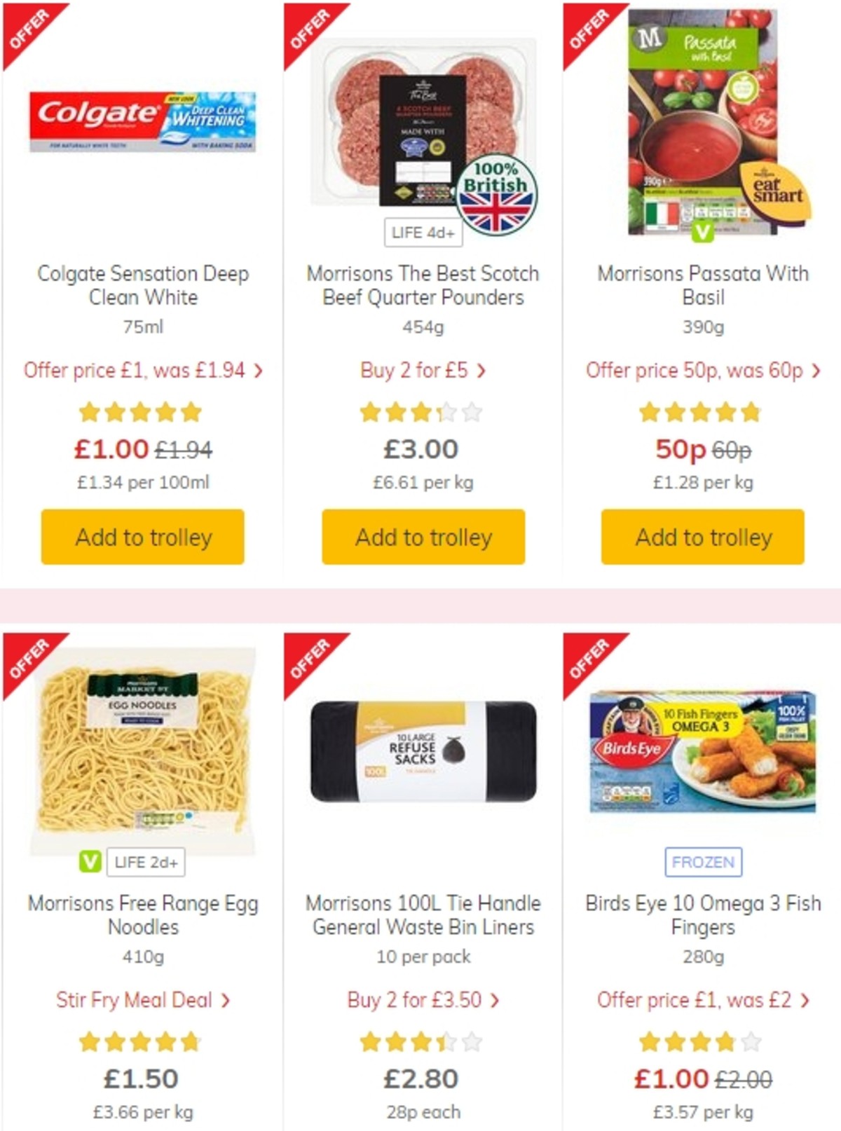 Morrisons Offers from 21 May
