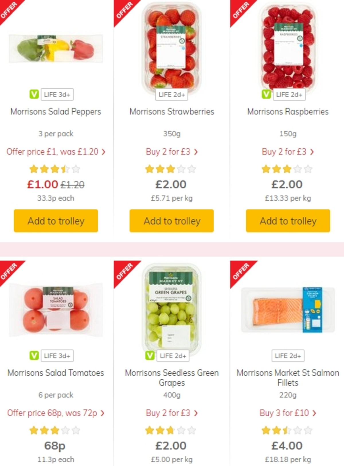 Morrisons Offers from 21 May