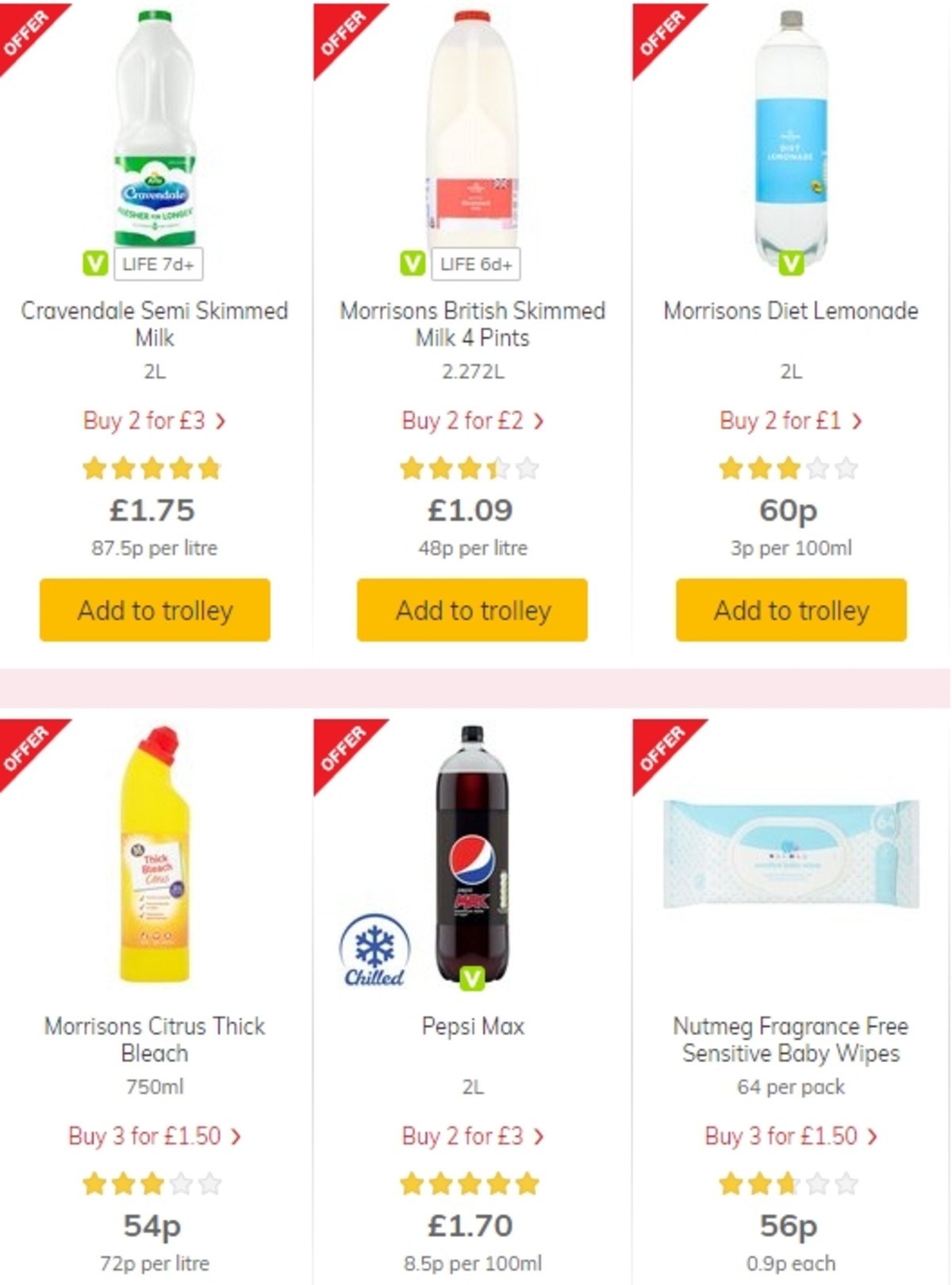 Morrisons Offers from 21 May