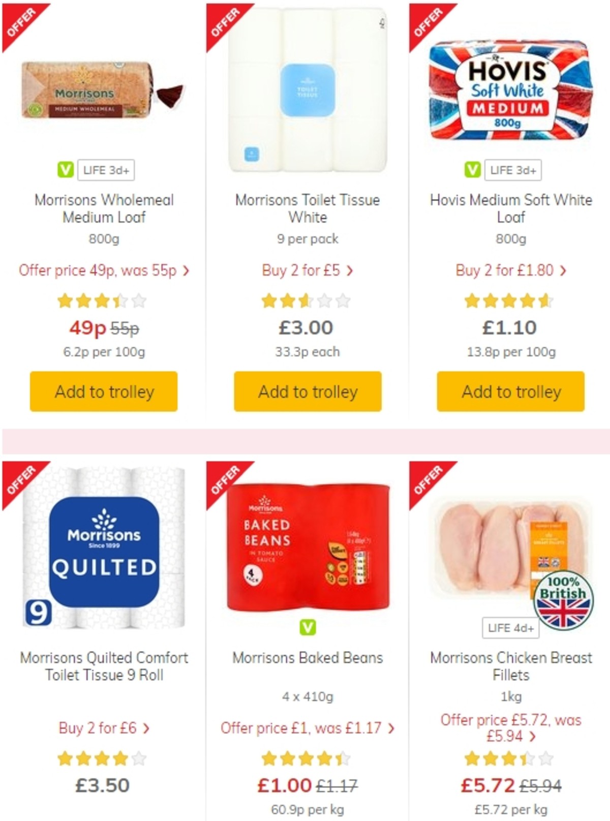 Morrisons Offers from 21 May