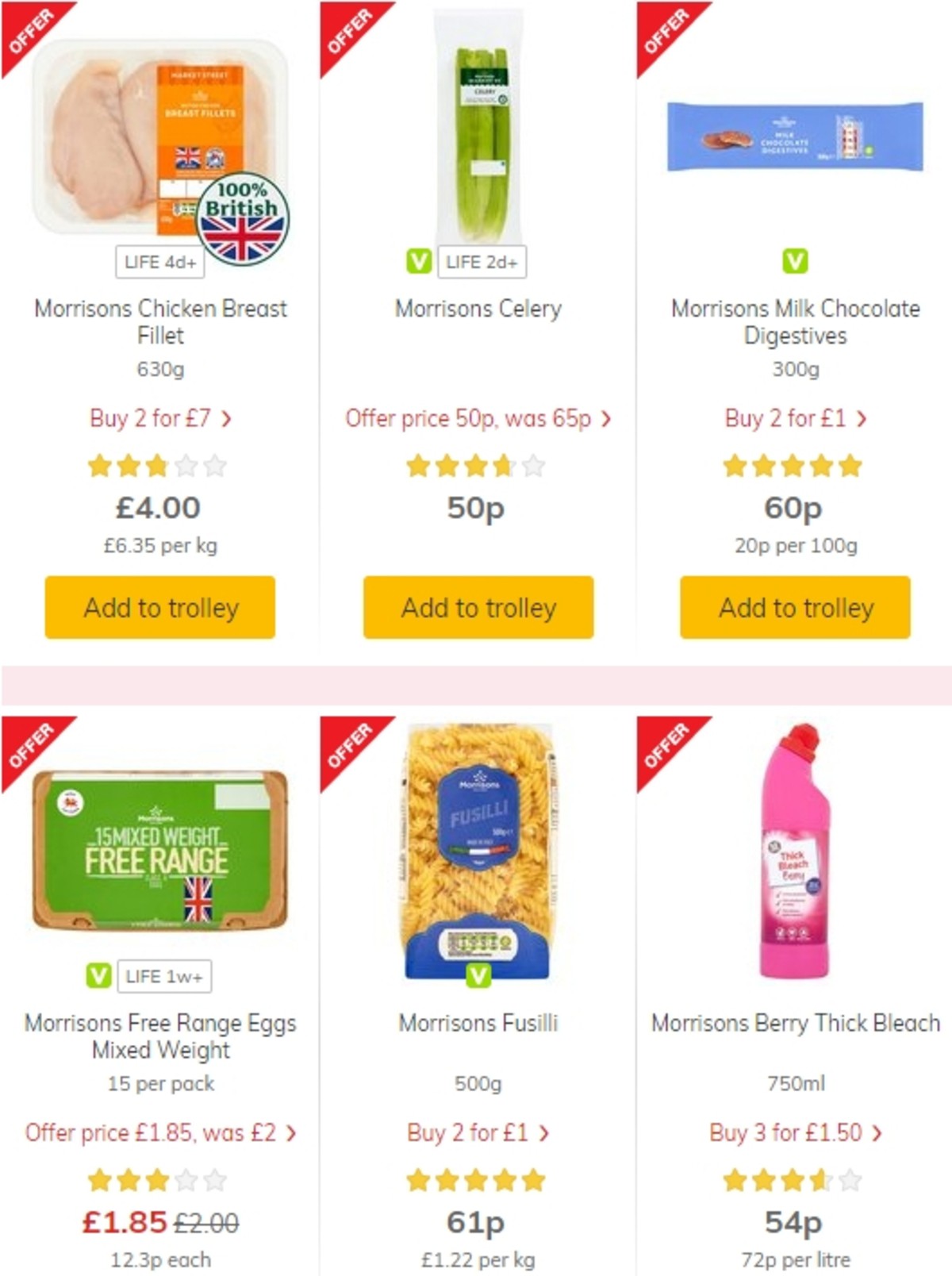 Morrisons Offers from 21 May