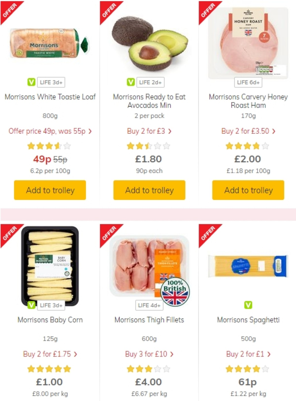 Morrisons Offers from 21 May