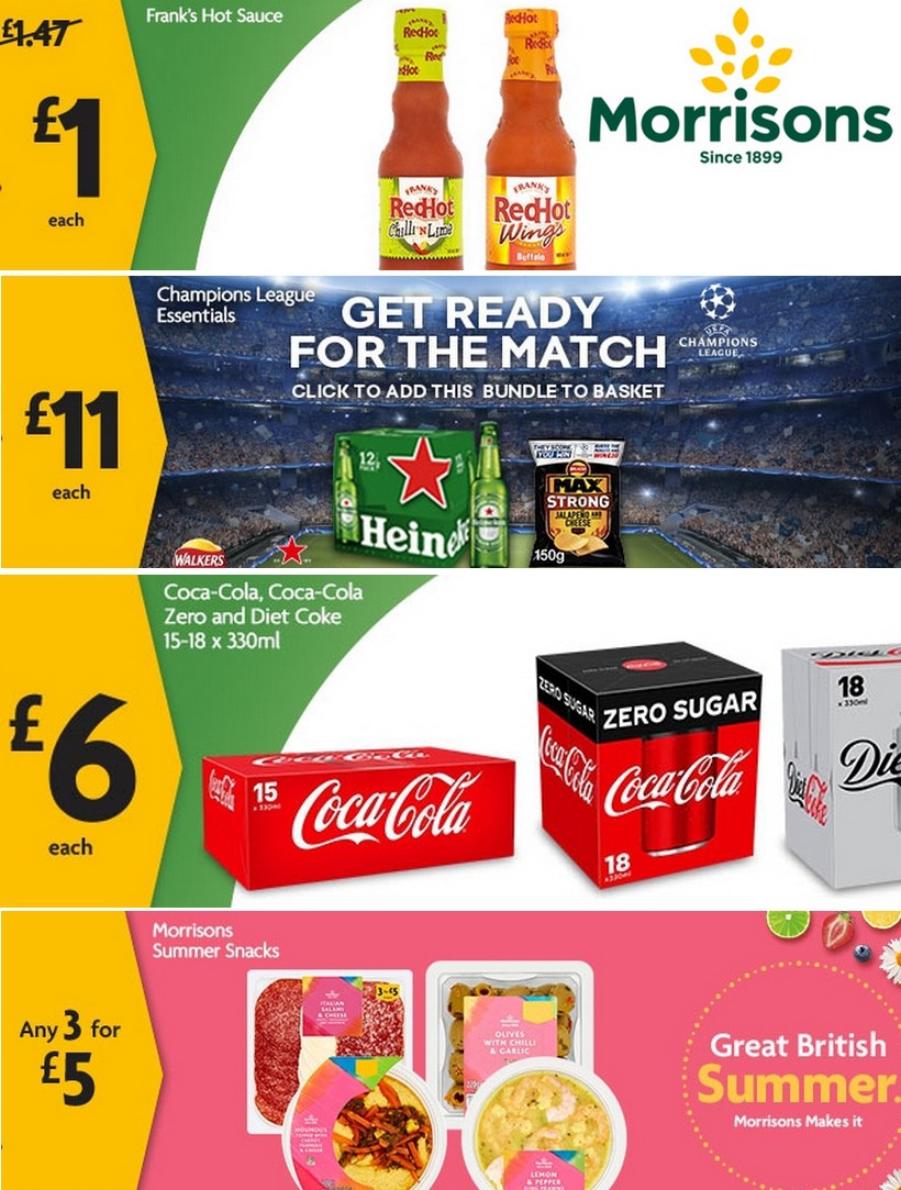 Morrisons Offers from 4 June