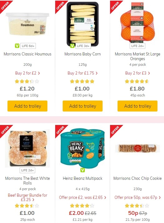 Morrisons Offers from 4 June