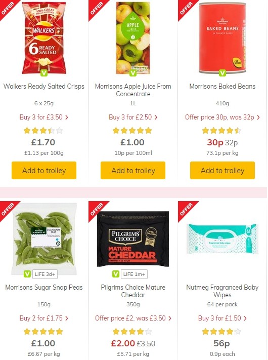 Morrisons Offers from 4 June