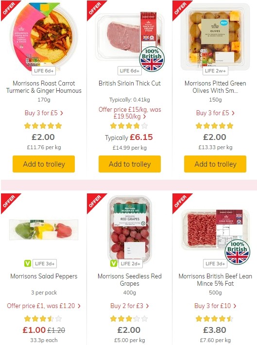 Morrisons Offers from 4 June