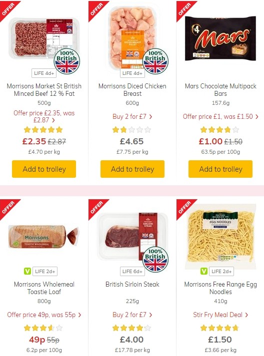 Morrisons Offers from 4 June
