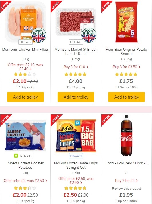 Morrisons Offers from 4 June