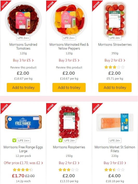Morrisons Offers from 4 June