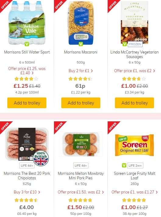 Morrisons Offers from 11 June