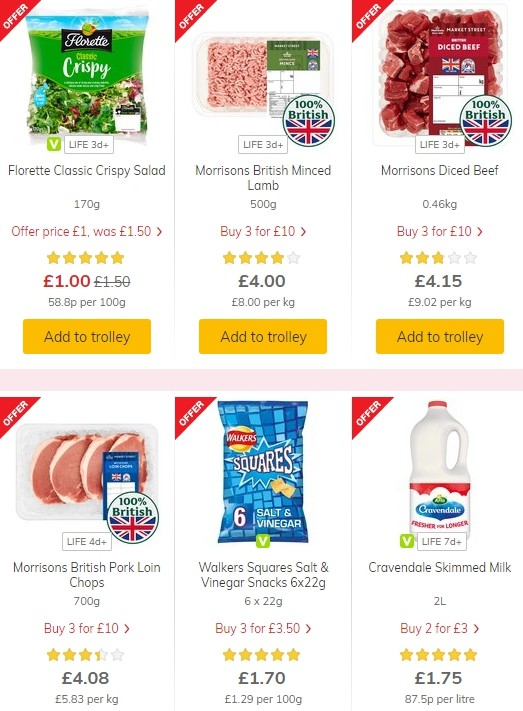 Morrisons Offers from 11 June