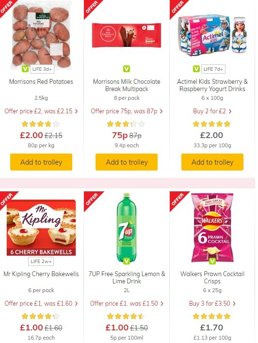 Morrisons Offers from 11 June