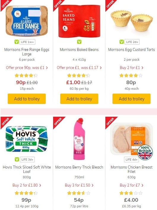 Morrisons Offers from 11 June