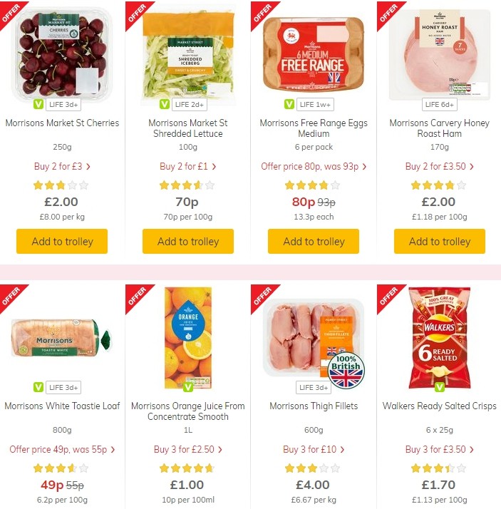 Morrisons Offers from 18 June