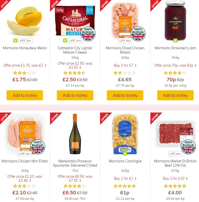 Morrisons Offers from 25 June