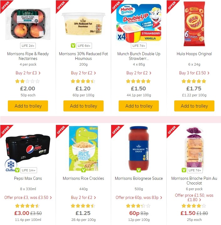 Morrisons Offers from 25 June